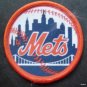 New York Mets Baseball 2 3/4" Round Cloth Patch