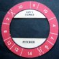 Cadaco All-Star Baseball Game Disk Red Border Lefty Gomez Pitcher