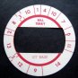 Cadaco All-Star Baseball Game Disk Bill Terry 1st Base