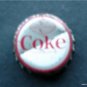 1960's  Coke Bottle Cap Football New England Patriots Dick Arrington