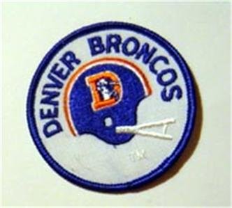 Denver Broncos NFL Football Patch 3" Round Old Logo