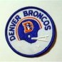 Denver Broncos NFL Football Patch 3" Round Old Logo