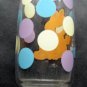 Garfield the Cat Blowing Bubbles Clear Glass Tumbler 6" Tall