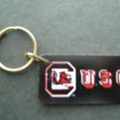 University South Carolina Gamecocks USC Logo NCAA Basketball Plastic Key Chain
