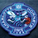 Charlotte Hornets NBA Basketball Logo Patch Die Cut 3 1/4"