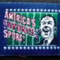 AMERICA'S FAVORITE SPORT Cloth Label 3" NFL Football PATCH