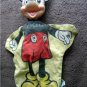 Vintage MICKEY MOUSE Hand Puppet Walt Disney Character Prod Yellow