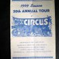 1959 Mill's Brothers Season 20th Annual Tour Circus Adv Program Booklet Ex
