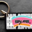 San Antonio Spurs NBA Basketball Plastic Key Chain 2 1/4"