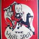 1954  The White Spot Menu ~ Mass. Nick Chase