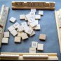 Vintage Scrabble Crossword Game 1953 Selchow & Righter Wood Tiles