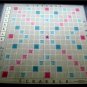 Vintage Scrabble Crossword Game 1953 Selchow & Righter Wood Tiles