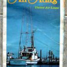 1973 United AirlinesThe friendly Skies Air Atlas Map Booklet