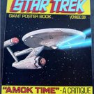 1977 Star Trek Giant Poster Book Voyage Six 6 Enterprise Cover