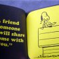 I Need All hte Friends I Can Get Peanuts Book 1964 Hardcover with DJ