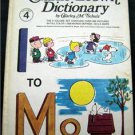 The Charlie Brown Dictionary Book Vol 4  " I to Mo"  by Charles M. Schulz  1973