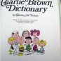 The Charlie Brown Dictionary Book Vol 4  " I to Mo"  by Charles M. Schulz  1973