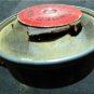 RARE Antique Aug 29 1882  Eagle Adv Gun Rifle Black Powder Tin / Leather Loader