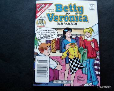 Archie Digest Library Betty and Veronica Digest Magazine # 128 May  2002 Comics