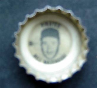 1960's Coke Bottle Cap Baseball MLB Bill Mazeroski Pittsburgh Pirates