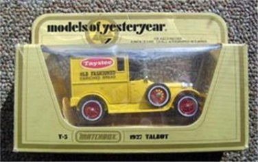 Matchbox Models Yesteryear 1927 Talbot Taystee Truck Y-5