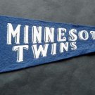 Vintage Minnesota Twins Baseball Mini Pennant 13 3/4" x 4 1/2"