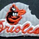 Baltimore Orioles Baseball Cloth  Patch 2 3/4"  x 1 3/4"