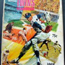 1968 Minnesota Twins Baseball Yearbook Killebrew Carew Kaat Oliva
