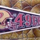 San Francisco SF 49ers NFL Football Pennant Edition # 3 Full Size 30" New