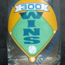 Nolan Ryan Glass 300 Wins with Facsimilie Autograph 4 1/2" Tall