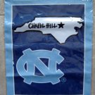 University of North Carolina Collegiate Garden Art Cloth Banner  MIP Sealed 18"