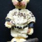 Shelly Bears Co 1997 Bear Baseball Player Figure Ltd Ed #3,768 of 5,000 4" Tall