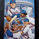 1992 New York Mets Media Information Guide Murray Bonilla Saberhagen Cover
