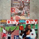 1996 Atlanta Olympics Daily SPORTS ILLUSTRATED  Lot (3) Days  # 12 / 15/ 18