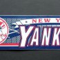 New York Yankees Baseball Bumper Sticker Wincraft
