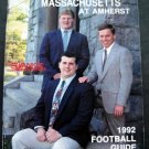 Universiry of Massachusetts UMASS at Amherst 1992 Football Guide Yankee Conf