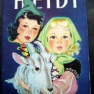 Heidi Book by Johanna Spyri 1946 Illustrated Perks Pub