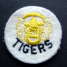Detroit Tigers Baseball 2" Round White Patch