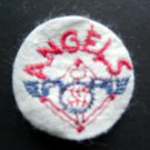 California Angels Baseball 2" Round White Patch