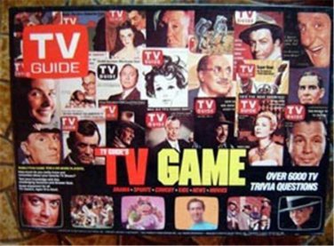 TV Guide Board Game Over 6000 Trivia TV Stars Princess Diana Booklets 1984