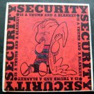 Security is aThumb and a  Blanket  Peanuts Book 1963 Hardcover VG
