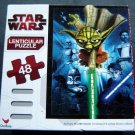 Star Wars Clone Wars Lenticular Puzzle 48 Pieces 9" by 12" Sealed 2010 Complete