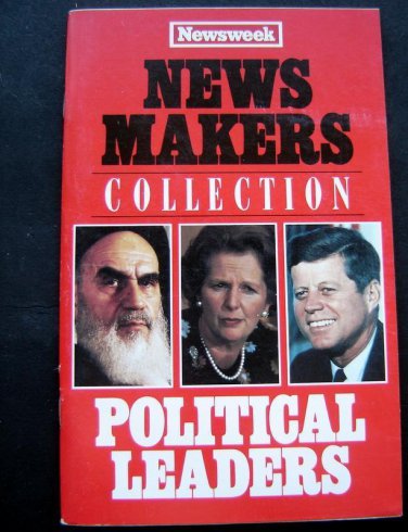Newsweek News Makers Collection Booklet - POLITICAL LEADERS  FDR JFK Stalin Tito