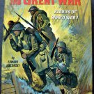 The Great War Book Real Life Stories Series World War 1 Whitman 1965 HC # 1579