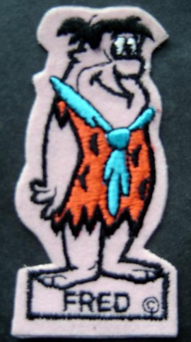 Fred Flintstone TV Hanna Barbera Cartoon Patch 1960's