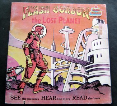 Flash Gordon the Lost Planet Book Kid Stuff Talking Story Book - No Record