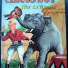 Circus Boy War on Wheels Book Whitman 1958 TV Edition HC # 1578