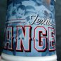 Texas Rangers Baseball White Ceramic Mug with Handle 7" Tall