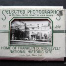 Vintage 10 Selected Photos of Home of FDR Roosevelt Hyde Park New York in Folder