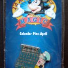 April 2002 PIN Disney Store 12 Months Magic MAD HATTER Alice in Wonderland MIP